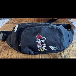 Disney Minnie Mouse Black Belt Bag